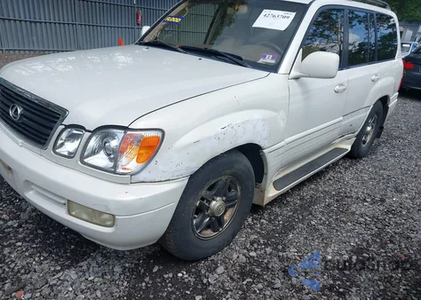 2002 Lexus Lx 470 from USA, damaged, VIN JTJHT00W223516907